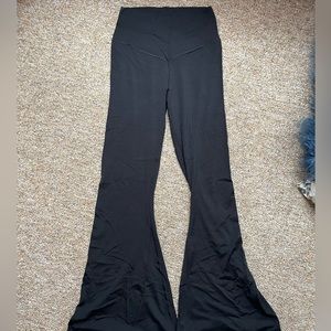 aerie cross waist flare pant